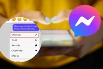 Ứng dụng Messenger cho người dùng chỉnh sửa tin nhắn đã gửi