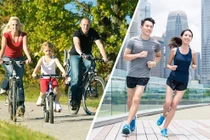 Nên lựa chọn chạy bộ hay đạp xe để giảm cân?