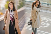 Những mẫu áo khoác không bao giờ lỗi mốt trong tủ đồ của sao Hàn