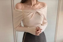 Áo trễ vai, item giúp nàng thăng hạng phong cách khoe trọn bờ vai quyến rũ