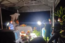 Điều tra vụ người đàn ông tử vong trong nghĩa địa