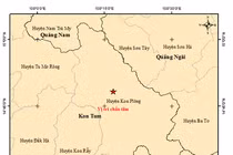  Kon Tum lại xảy ra động đất 