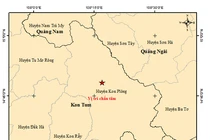  Kon Tum lại xảy ra động đất 