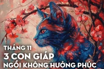 Gặp dữ hóa lành, tháng 11, 3 con giáp này ngồi không hốt lộc khủng 