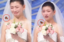 Con bướm đậu lên vai cô dâu, bất ngờ lời hứa nhiệm màu