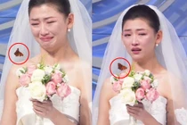Con bướm đậu lên vai cô dâu, bất ngờ lời hứa nhiệm màu