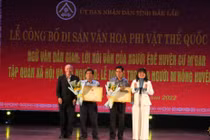 Đắk Lắk: Công bố di sản văn hóa phi vật thể cấp quốc gia