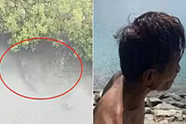 Đưa con trai đi câu cá, bố kinh hoàng khi bị cá sấu cướp con 