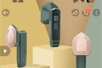 Bàn là hơi nước mini giá rẻ... thành đắt