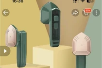 Bàn là hơi nước mini giá rẻ... thành đắt