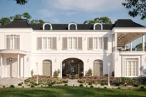 Xuýt xoa biệt thự bề thế như lâu đài của nghệ sĩ hài Vân Dung