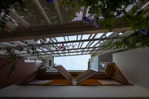 Ngôi nhà kết cấu thép như nhánh lan rừng đang khoe sắc