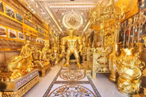 Choáng ngợp “biệt phủ” dát vàng cực "khủng" ở Cần Thơ 