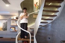 Ngắm penthouse 3 tầng của Ngô Kiến Huy