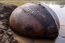 Đi dạo vô tình phát hiện “quả trứng” khổng lồ, chuyên gia nói gì?