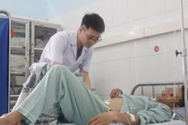 Vỡ bàng quang sau chấn thương do uống bia quá mức