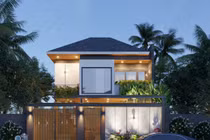 Ngắm 10 mẫu nhà mái Nhật 2 tầng hiện đại, đẹp long lanh