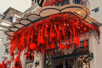 Biệt thự của Đoàn Di Băng trang hoàng lộng lẫy đón Tết