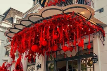 Biệt thự của Đoàn Di Băng trang hoàng lộng lẫy đón Tết