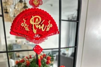 Căn hộ ngập tràn sắc xuân đón Tết của siêu mẫu Hà Anh 