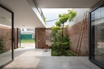 Ngôi nhà gạch đỏ đẹp mê mẩn ở Hà Tĩnh 