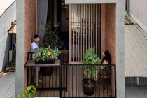 Nhà ống hẹp ngang chỉ 3,5m nhưng vẫn ngập tràn nắng, gió