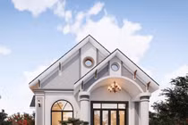 10 mẫu nhà cấp 4 mái thái đẹp, hiện đại nhất 2024