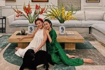 Biệt thự rực rỡ sắc hoa của Tăng Thanh Hà