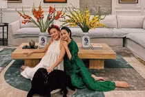 Biệt thự rực rỡ sắc hoa của Tăng Thanh Hà