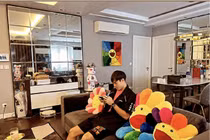 Ngắm căn hộ cao cấp giữa Hà Nội của tiền đạo Văn Toàn 