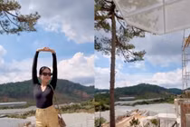 Chiêm ngưỡng biệt thự sang chảnh sắp hoàn thiện tại Đà Lạt của Lệ Quyên