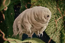 Ảnh phóng đại của loài gấu nước - "sinh vật bất tử”