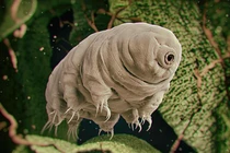 Ảnh phóng đại của loài gấu nước - "sinh vật bất tử”