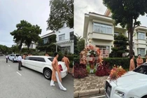 Cận cảnh dinh thự bề thế Midu và chồng thiếu gia ở sau đám cưới