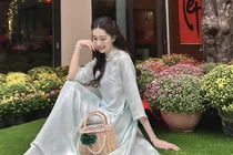 Biệt thự ngập sắc hoa của Hoa hậu Đặng Thu Thảo 