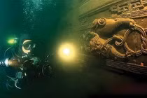 Bí ẩn thành phố cổ nguyên vẹn dưới đáy hồ đẹp đến khó tin