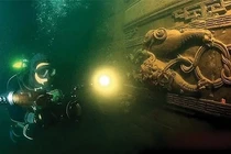 Bí ẩn thành phố cổ nguyên vẹn dưới đáy hồ đẹp đến khó tin