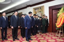 Thủ tướng Phạm Minh Chính sẽ dự Lễ truy điệu đồng chí Khamtay Siphandone