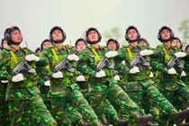 Hôm nay, lực lượng diễu binh lên tàu vào TP.HCM, sẵn sàng hợp luyện