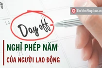 Không nghỉ hết phép có được thanh toán tiền?