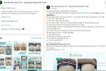 Thẩm mỹ Quốc tế IC quảng cáo dịch vụ khám, chữa bệnh “chui”