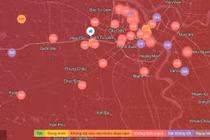 Chất lượng không khí khu vực Long Biên rất xấu