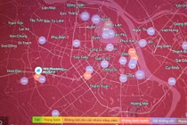 Chất lượng không khí Khu vực Tây Hồ ở mức nguy hại