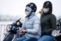 Không khí lạnh tràn về, nhiệt độ miền Bắc giảm mạnh