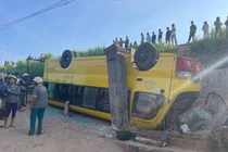 Vụ lật xe chở học sinh trên QL19: Phương tiện niên hạn sử dụng đến 2027