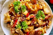 Loại thịt bổ dưỡng giàu chất selen, đem sốt bơ tỏi tuyệt ngon