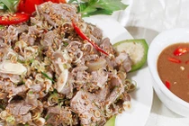 Dê tái chanh Ninh Bình lọt top món thịt dê ngon nhất thế giới