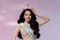 Hoa hậu Thanh Thủy mang tác phẩm "Lụa nàng Sen" đến Hoa hậu Quốc tế 2024 