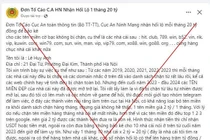 Cẩn trọng chiêu trò "đơn tố cáo" giả mạo để quảng cáo web đánh bạc