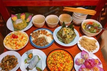 Gợi ý mâm cơm chay cúng Rằm tháng 7 thanh tịnh, đầy đủ